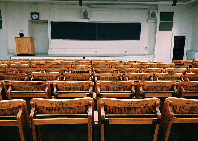 Hörsaal in einer Hochschule